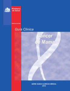 Guía Clínica CÁNCER DE MAMA