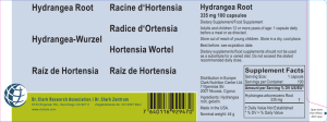 Hydrangea Root Hydrangea-Wurzel Raíz de Hortensia Racine d