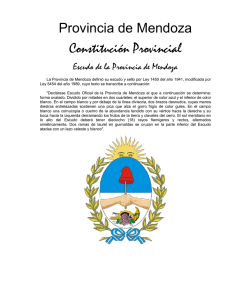 Constitución Provincial - Cámara de Diputados Mendoza