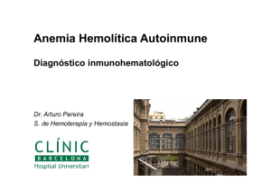 Anemia Hemolítica Autoinmune (AHAI)