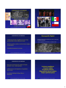 Hiperplasia Ductal, Atipias - Sociedad Mexicana de Radiología e