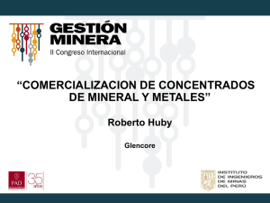 Concentrados de Mineral