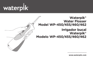 Waterpik® Water Flosser Model WP