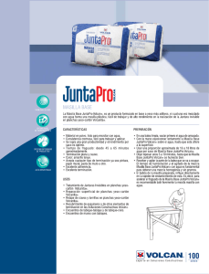 Masilla Base JuntaPro Descargar Ficha PDF