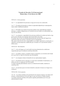 Tratado de Derecho Civil Internacional
