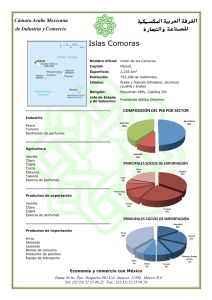 Islas Comoras - Cámara Árabe Mexicana de Industria y Comercio