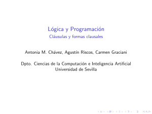 Lógica y Programación - Cláusulas y formas clausales