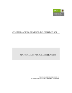 MANUAL DE PROCEDIMIENTOS