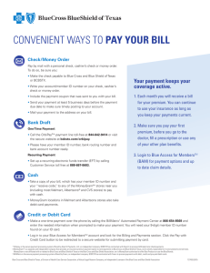 convenient ways to pay your bill