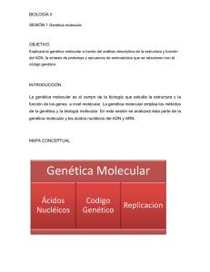 Genética Molecular - ceavirtual.ceauniversidad.com