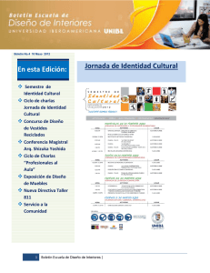 Boletín Escuela Diseno Interiores Enero - Abril 2012