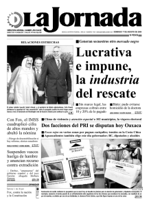 Dos facciones del PRI se disputan hoy Oaxaca - La Jornada