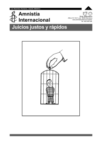 Juicios justos y rápidos - Amnistia Internacional Catalunya