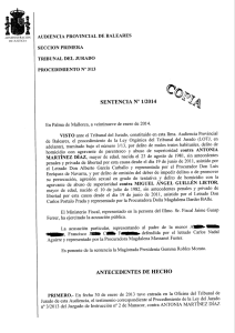 Sentencia del caso de Ainhoa