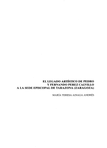 EL LEGADO ARTÍSTICO DE PEDRO Y FERNANDO PEREZ