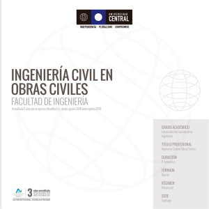 INGENIERÍA CIVIL EN OBRAS CIVILES