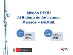 PPT Misión Perú - Manaos - Brasil 2015 v3