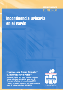 0incontinencia urinaria varon - El Médico Interactivo, Diario
