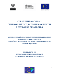 Programa del Curso - Comisión Económica para América Latina y el