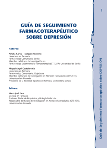 Guía de Seguimiento Farmacoterapéutico sobre Depresión