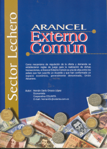 Arancel Externo Común