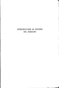 Introducción al Estudio del Derecho