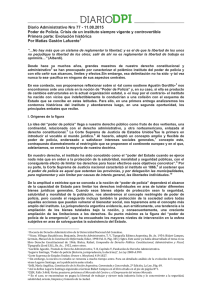 Diario Administrativo Nro 77 - 11.08.2015 Poder