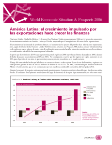 América Latina: el crecimiento impulsado por las