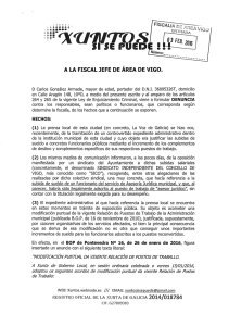 Denuncia Asesoria Juridica Concello