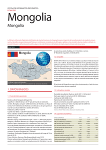 Mongolia - Ministerio de Asuntos Exteriores y de Cooperación