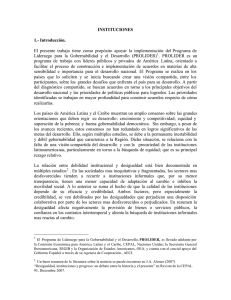 Instituciones - Comisión Económica para América Latina y el Caribe