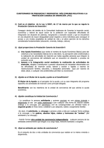 Preguntas frecuentes - Gobierno de Canarias