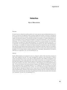 Capítulo 6 Helechos - Instituto Nacional de Ecología