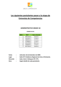Listado en PDF - Gobierno Regional de Arica y Parinacota