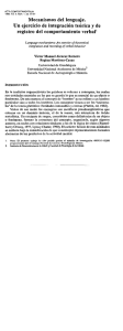 Page 1 ACTA COMPORTAMENTALIA 1996, Vo. 4, Núm. 1, pp. 23