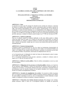 leyes nº 8589 la asamblea legislativa de la república de