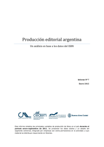 Producción editorial argentina