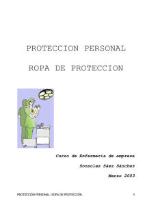 proteccion personal ropa de proteccion