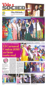El Carnaval Coatza 2016 ya tiene corte real