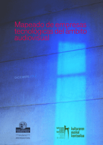 `Mapeado de empresas tecnológicas del ámbito audiovisual` (2012)