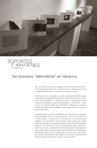 De procesos “alternativos” en Veracruz