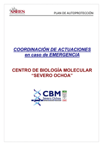 COORDINACIÓN DE ACTUACIONES en caso de