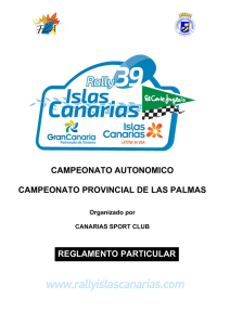 campeonato autonomico campeonato provincial de las palmas