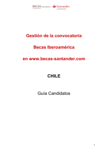 Guía de postulación - Universidad de Chile