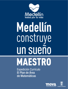 Medellín-Plan de área de Matemáticas