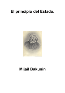 Bakunin, Mijail - El principio del Estado