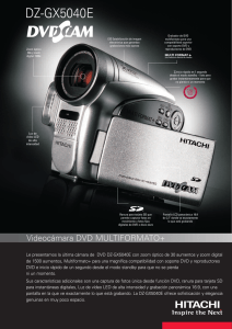 DZ-GX5040E - Hitachi Digital Media Group