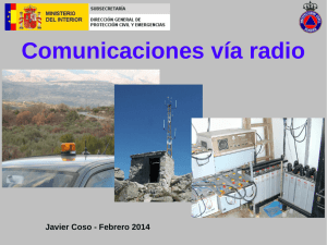 Comunicaciones vía radio