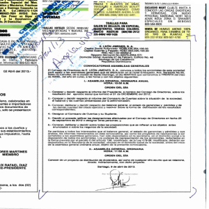 Convocatorias Asambleas Generales 30 de abril