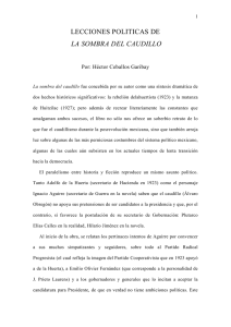 lecciones politicas de - Héctor Ceballos Garibay